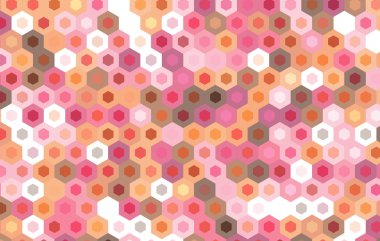 Altıgen tasarım arka plan