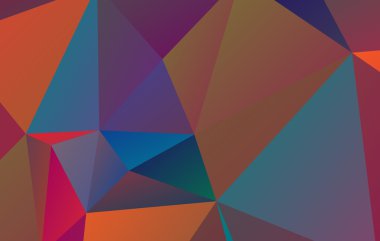 düşük poli soyut arkaplan