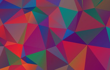 düşük poli soyut arkaplan