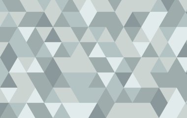 Modern üçgen desen