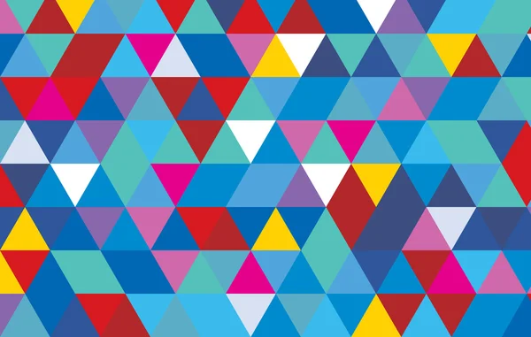 Triángulo colorido abstracto — Vector de stock