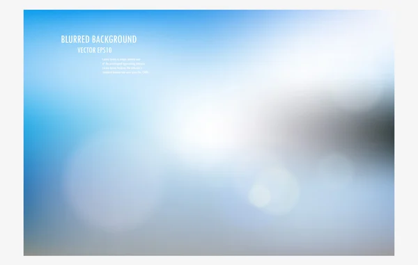 Abstract blur background — Stock Vector