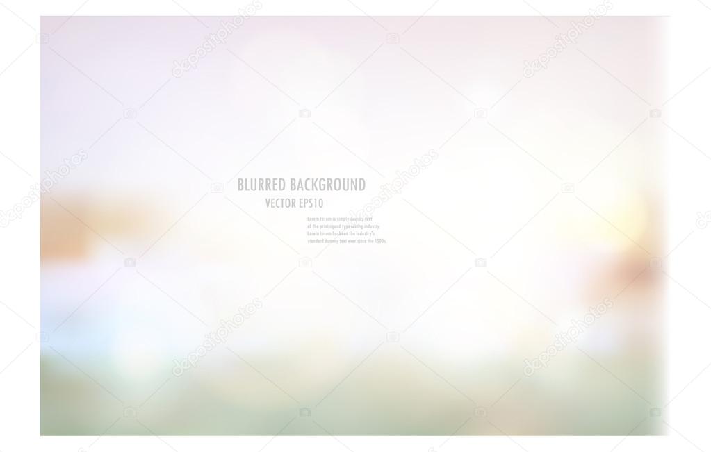 Abstract blurred light background