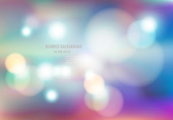 Soft colored abstract blurred background — Stock Vector