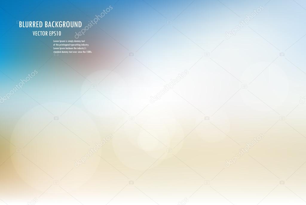 soft colored abstract blurred background
