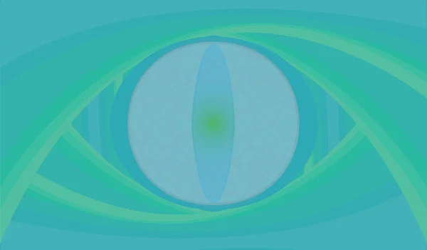 Ojo de reptil abstracto — Vector de stock