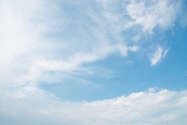 Bulutlu güzel gökyüzü