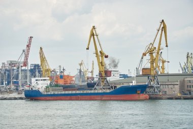 Odessa Port büyük konteyner gemisi