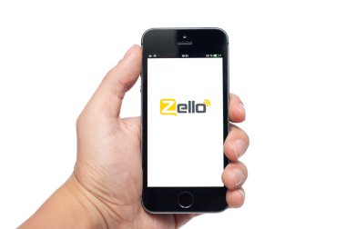IPhone 5'ler ile Zello app