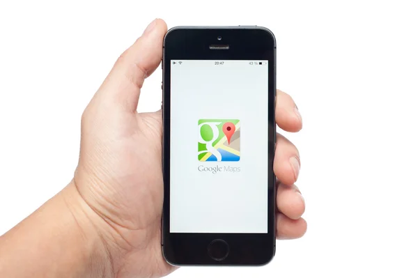 IPhone 5'ler ile Google Maps app