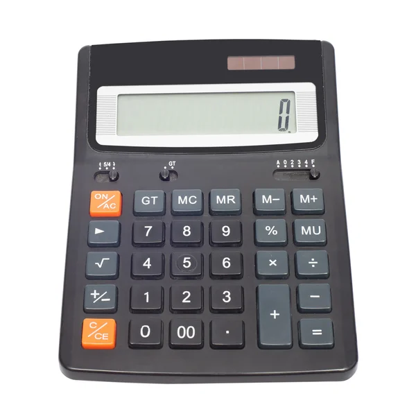 Kalkulator diisolasi pada latar belakang putih — Stok Foto