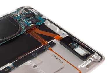 Pavlograd, Ukrayna - 13 Aralık 2014: Onarım Macbook Air