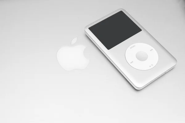 Pavlograd, Ukraine - December 18, 2014: iPod classic 160 Gb on s — Stock Photo, Image