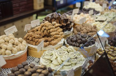 sayaç eski Lviv el yapımı çikolata ile alışveriş