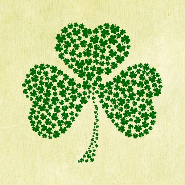 St. Patrick's day background in green colors — Stock Photo, Image