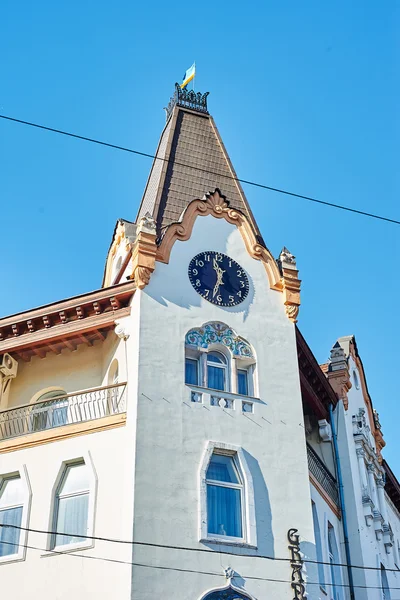 Wieża zegarowa w Dniepropietrowsk, Ukraina — Zdjęcie stockowe