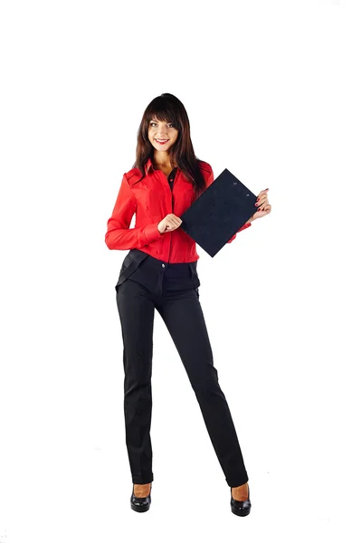 Young beautiful business woman — Stock Photo, Image