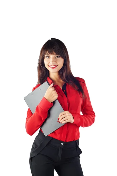 Young beautiful business woman — Stock Photo, Image