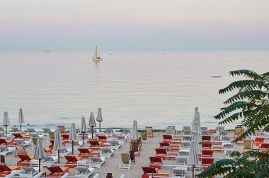 Karadeniz kıyısında özel plaj