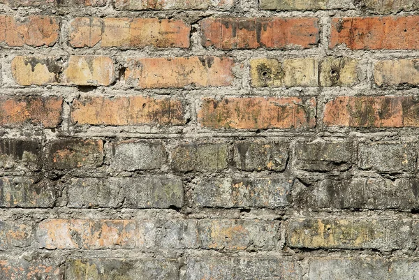 Brick texture with scratches and cracks — Stock Photo, Image