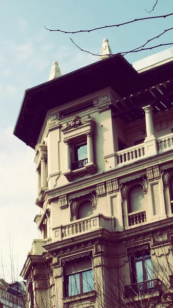 San Sebastian Donostia város épületek Tourisitc helyszínen — Stock Fotó