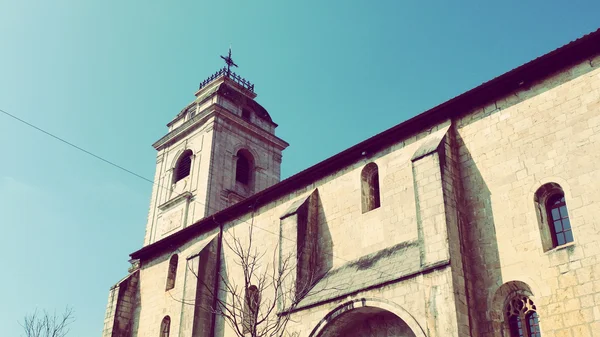 Urrugne França País Basco Aldeia Igreja Torre — Fotografia de Stock