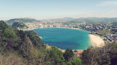 San Sebastian hava Panorama görünüm