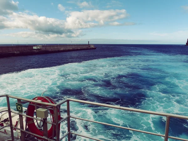 La Gomera Isole Canarie al porto — Foto Stock