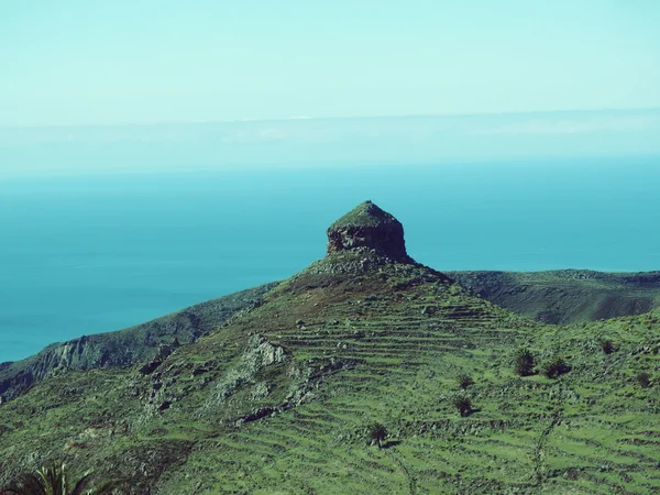 La Gomera Canarische uitstaande gezichtspunt — Stockfoto