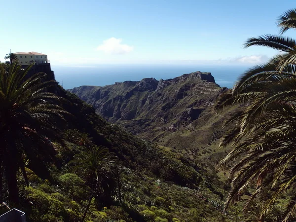 La Gomera Canarische Bergen La Laja — Stockfoto