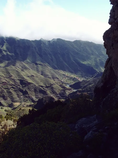 La Gomera Canarische Bergen La Laja — Stockfoto