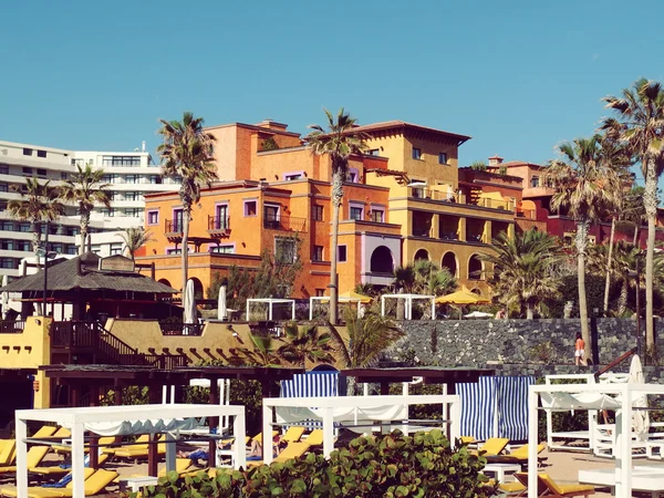 Tenerife South Hotel Building details — Stock Photo, Image