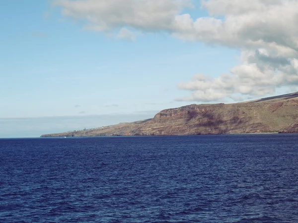 San sebastian de la Gomera gezichtspunt, Canarische eilanden, Spanje — Stockfoto