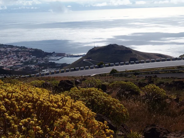 San sebastian de la Gomera Viewpoint, Kanarieöarna, Spanien — Stockfoto