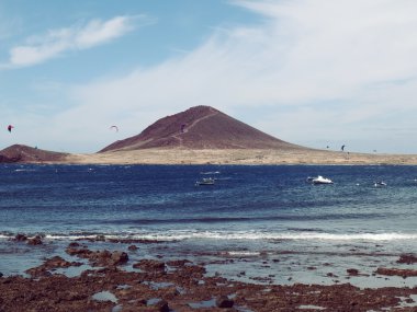 İspanya Tenerife El Medano Kanarya Adaları