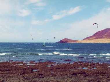 İspanya Tenerife El Medano Kanarya Adaları