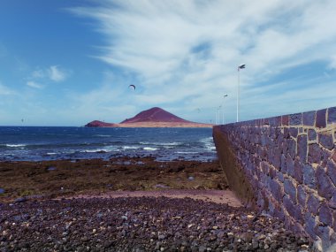 İspanya Tenerife El Medano Kanarya Adaları