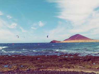 İspanya Tenerife El Medano Kanarya Adaları