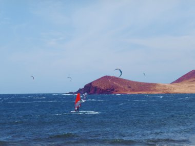 İspanya Tenerife El Medano Kanarya Adaları