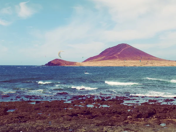 Tenerife El Medano Canarische Eilanden Spanje — Stockfoto