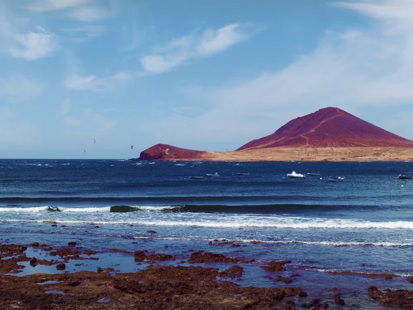 Tenerife El Medano Canarische Eilanden Spanje — Stockfoto