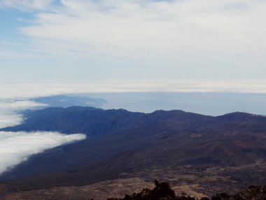 Teide Tenerife uyanık Kanarya Adaları İspanya mount