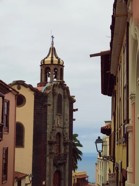Tours de l'église de La Orotava Îles Canaries — Photo