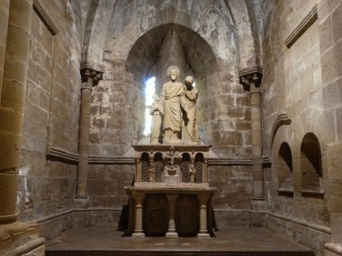 La Oliva Abbey Navarre İspanya kapalı