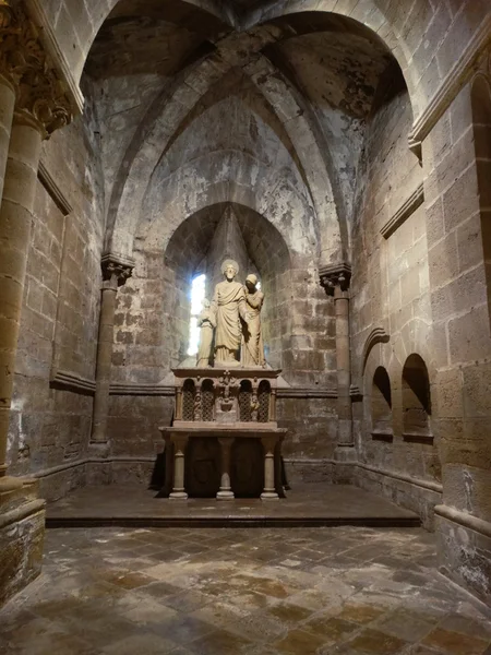 La Oliva Abbey Navarre Spania — Fotografie, imagine de stoc