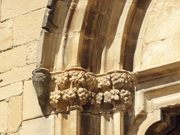 Romanska kyrkan Navarra Spanien — Stockfoto