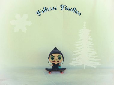 Cadı sana Felices Fiestas 'ı anlatıyor.