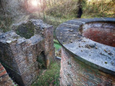 Irun, Guipuzcoa, İspanya 'daki Irugurutzeta Madencilik Rezervi     