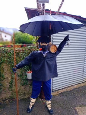 Olentzero Geleneksel Bask Noel Baba