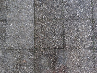 Sıradan fayanslar modern kaldırım taşı tarzı